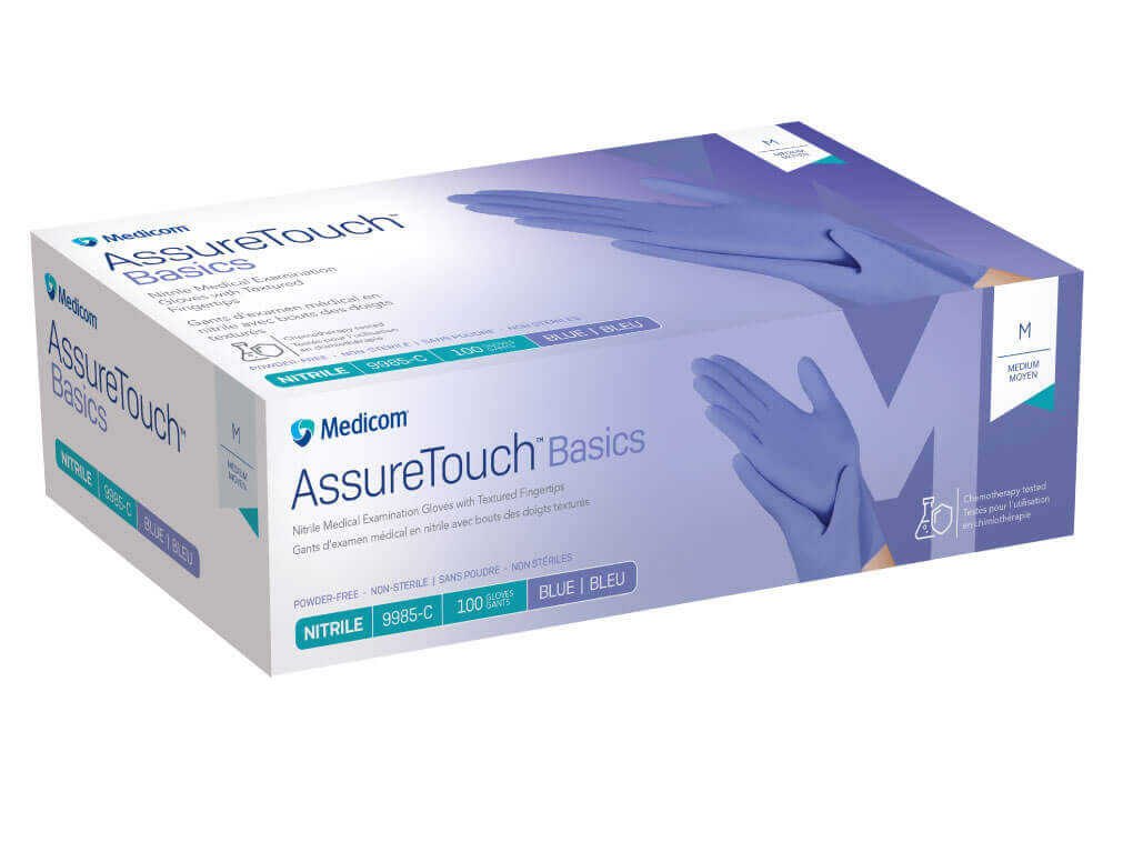 Medicom AssureTouch Basics Bleu