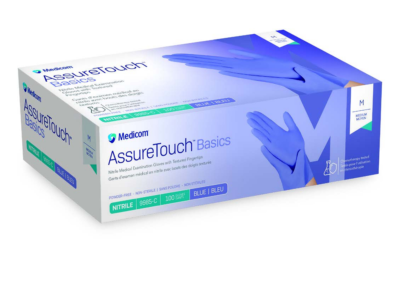 Medicom AssureTouch Basics Bleu