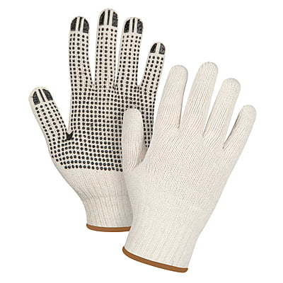 Gants en tricot à pois Zenith